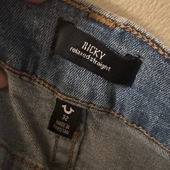 True Religion Light Blue Denim Pants - Picture 3 of 3